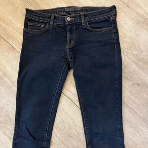 J Brand Black Slim Straight Jeans 28